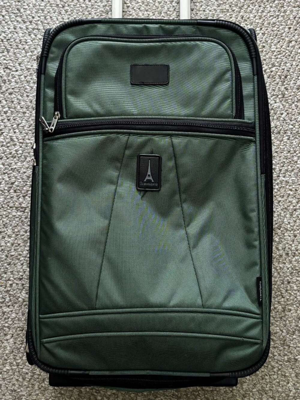 Travelpro Vintage Carry-On Rolling Expandable Luggage in Green